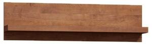 Polita INFINITY I-11, frasin deschis, PAL melaminat, 120x18x32 cm