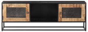 Comodă TV, 120 x 30 x 40 cm, lemn de mango nefinisat