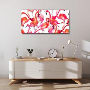 Tablou canvas flamingo