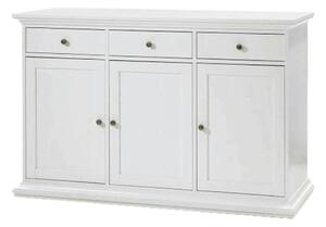 Comoda PARIS 77824, alb, PAL infoliat, 144x46x92 cm