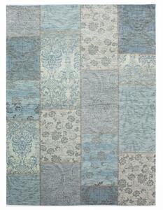 Covor Patchwork Chenille Duck Egg 155X230 cm, Flair Rugs