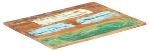 Blat masă dreptunghiular 60x90 cm lemn masiv reciclat 15-16 mm