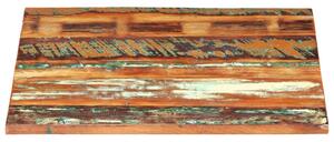 Blat de masă pătrat, 80 x 80 cm, lemn masiv reciclat, 25-27 mm