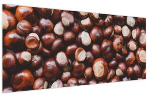 Tablou - Castane coapte (120x50 cm)
