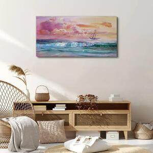 Tablou canvas pictând nava oceanică