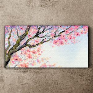 Tablou canvas ramuri de flori de copac