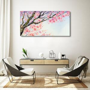 Tablou canvas ramuri de flori de copac