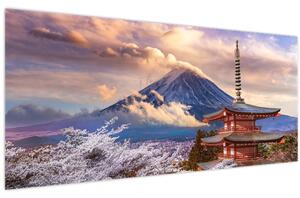 Tablou - Muntele Fuji (120x50 cm)