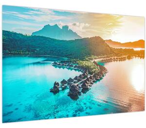 Tablou - Bora Bora (90x60 cm)