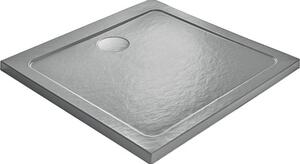 Cădiță de duș pătrată Radaway Doros C 90x90x4,5 cm acril antracit SDRC9090-01-64S