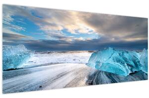 Tablou - Plaja Diamond Beach (120x50 cm)