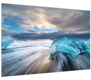Tablou - Plaja Diamond Beach (90x60 cm)