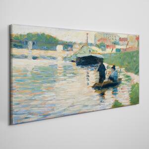 Tablou canvas Vedere din Seurat Seine