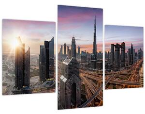 Tablou - Panorama din Dubai (90x60 cm)