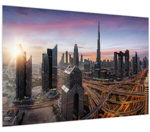 Tablou - Panorama din Dubai (90x60 cm)