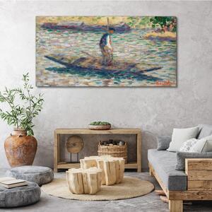 Tablou canvas Seurat pescarul