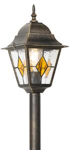 Lanterna de exterior vintage auriu antic 120 cm - Antigua