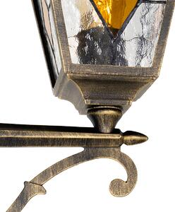 Lanterna de exterior vintage auriu antic 240 cm 2 lumini - Antigua