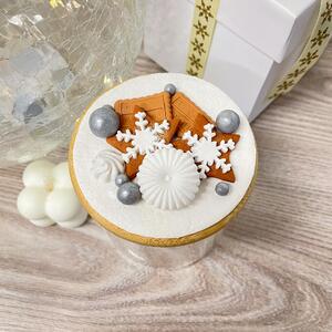 Borcan Decorativ Cookie & Marshmallow