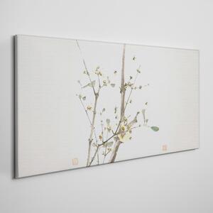 Tablou canvas Insecte și flori