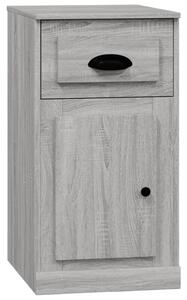 Dulap lateral, sertar, gri sonoma, 40x50x75 cm, lemn prelucrat