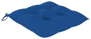 Perne de scaun, 4 buc., albastru, 50x50x7 cm, textil oxford