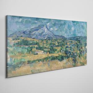 Tablou canvas Mont Sainte Victoire Cézanne