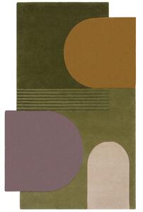 Covor Lozenge Verde/Multicolor 120X180 cm, Flair Rugs