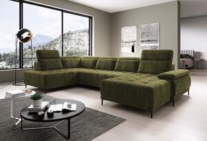 Coltar FOCUS XL, personalizabil, 352x177/204x82/98 cm, reglaj electric