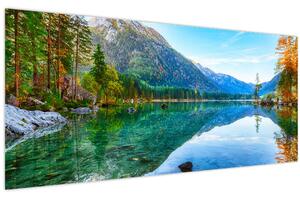 Tablou - Lacul Hintersee (120x50 cm)