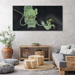 Tablou canvas Abstracția dragonului