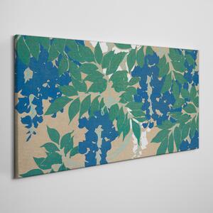 Tablou canvas Abstracția Frunze Ramuri