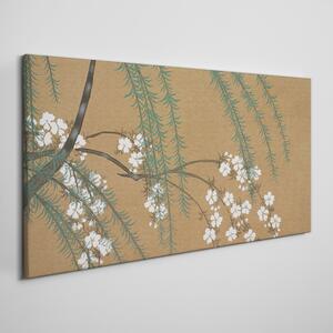 Tablou canvas Ramuri de copac Frunze Flori