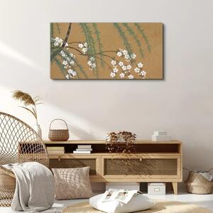 Tablou canvas Ramuri de copac Frunze Flori