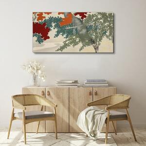 Tablou canvas Frunze de copac abstracte