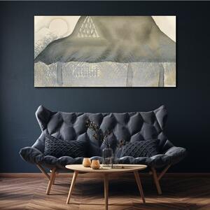 Tablou canvas Abstract House Sun