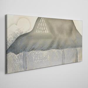 Tablou canvas Abstract House Sun