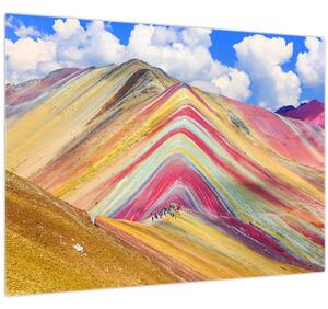 Tablou - Muntele Curcubeu, Peru (70x50 cm)