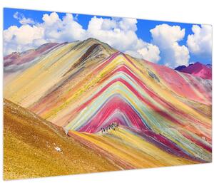 Tablou - Muntele Curcubeu, Peru (90x60 cm)