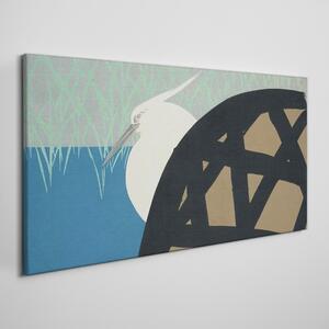 Tablou canvas Abstracția păsărilor de apă