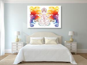 Tablou Ganesha hinduistic