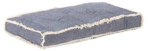 Pernă pentru canapea din paleți, albastru, 73 x 40 x 7 cm