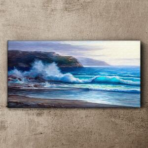 Tablou canvas coasta valurilor oceanului