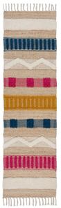 Covor traversă Medina Jute Natural/Multicolor 60X230 cm, Flair Rugs