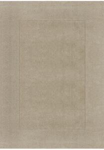 Covor Textured Wool Border Natural 160X230 cm, Flair Rugs