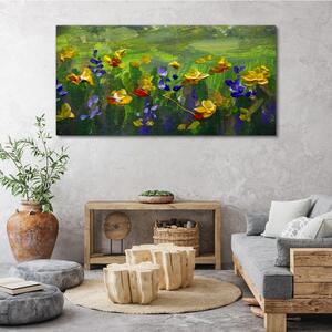 Tablou canvas pictând flori