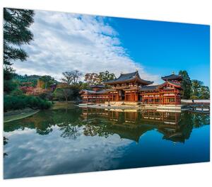 Tablou - Templul Byodo-in, Japonia (90x60 cm)