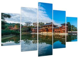 Tablou - Templul Byodo-in, Japonia (150x105 cm)