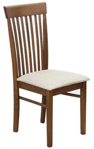 Scaun ASTRO NEW, maro deschis/nuc, tesatura, 44x49x95 cm