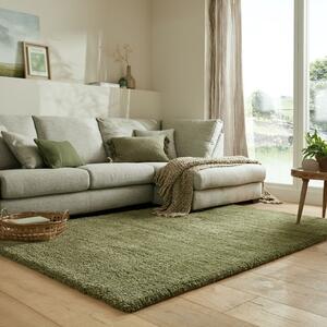 Covor Feather Soft Verde Olive 160X230 cm, Flair Rugs